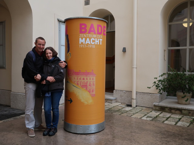 Ich und Sabine im Kaiserhaus