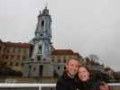 Ich und Sabine beim Stift Dürnstein