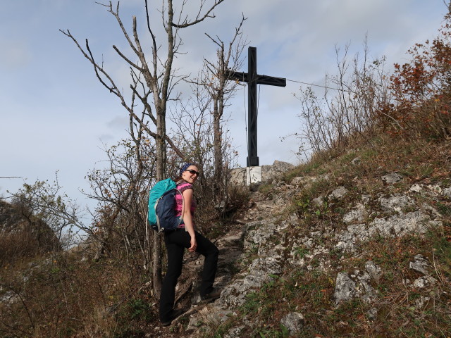 Sabine auf der Haselsteinwand, 904 m