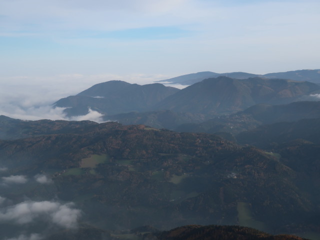 von der Preiner Wand Richtung Südosten