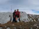 Sabine und ich auf der Scheibwaldhöhe, 1.943 m