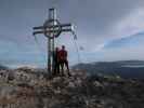 Sabine und ich auf der Preiner Wand, 1.783 m