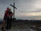 Ich und Sabine am Jakobskogel, 1.736 m