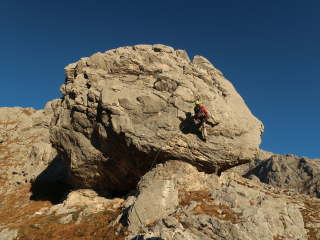 Bert-Rinesch-Klettersteig: Carmen am Affensch&auml;del