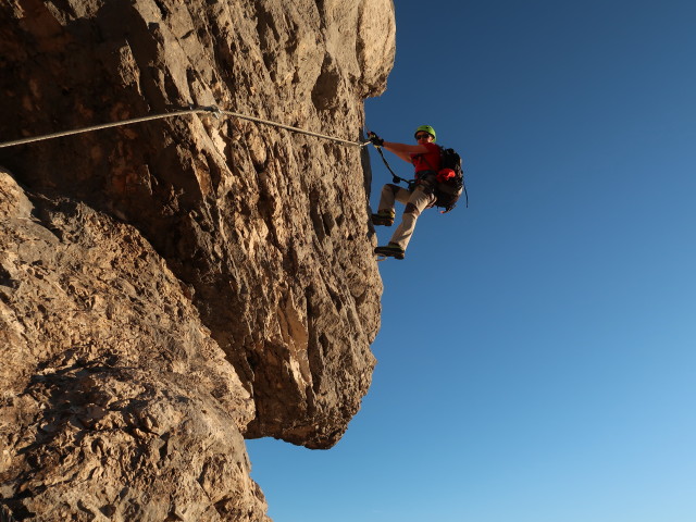 Bert-Rinesch-Klettersteig: Carmen am Affensch&auml;del