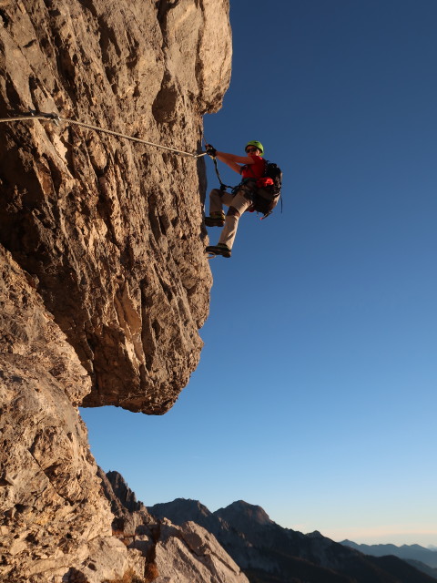Bert-Rinesch-Klettersteig: Carmen am Affensch&auml;del