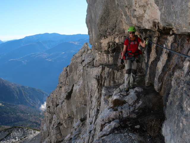 Bert-Rinesch-Klettersteig: Carmen am Almrauschbandl