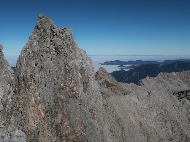 Bert-Rinesch-Klettersteig: vom Priel-S&uuml;dgrat Richtung Nordosten