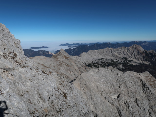 Bert-Rinesch-Klettersteig: vom Priel-S&uuml;dgrat Richtung Nordosten