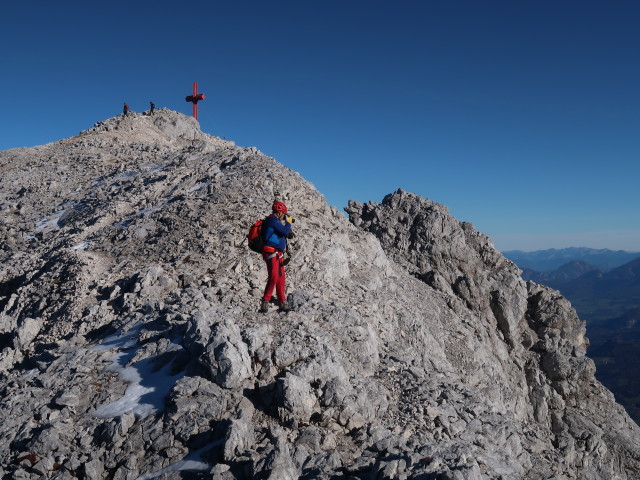 Erhard am Weg 260 zwischen Gro&szlig;em Priel und Brotfallscharte