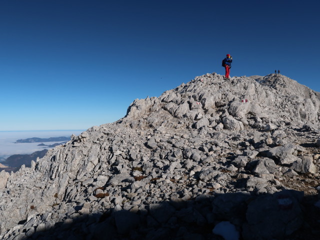 Erhard am Weg 260 zwischen Gro&szlig;em Priel und Brotfallscharte