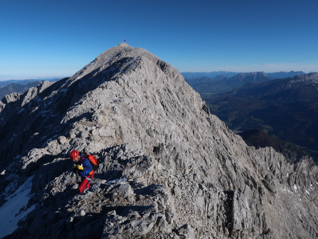 Erhard am Weg 260 zwischen Gro&szlig;em Priel und Brotfallscharte