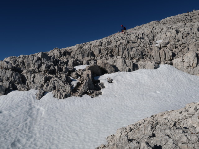 Erhard am Weg 260 zwischen Gro&szlig;em Priel und Brotfallscharte