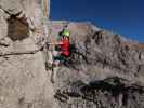 Bert-Rinesch-Klettersteig: Carmen zwischen Südostsporn-Kreuz und 1. Höhle