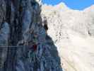 Bert-Rinesch-Klettersteig: Carmen zwischen Südostsporn-Kreuz und 1. Höhle