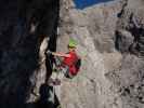 Bert-Rinesch-Klettersteig: Carmen zwischen Südostsporn-Kreuz und 1. Höhle