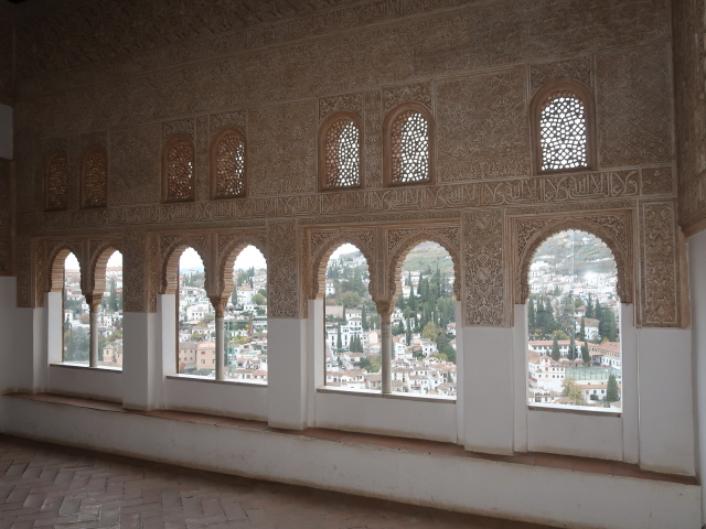 Palacio Nazar&iacute;es in der Alhambra in Granada (19. Nov.)