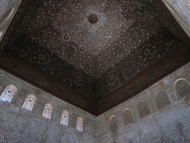 Palacio Nazaríes in der Alhambra in Granada (19. Nov.)