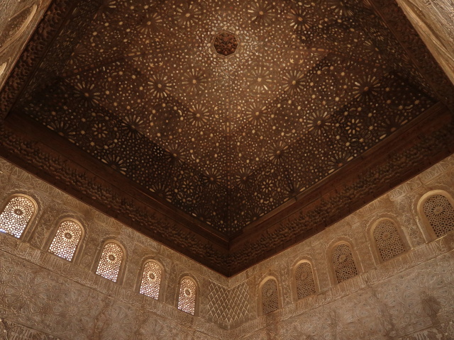 Palacio Nazaríes in der Alhambra in Granada (19. Nov.)