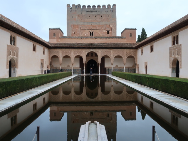 Palacio Nazaríes in der Alhambra in Granada (19. Nov.)