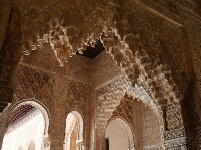 Palacio Nazar&iacute;es in der Alhambra in Granada (19. Nov.)
