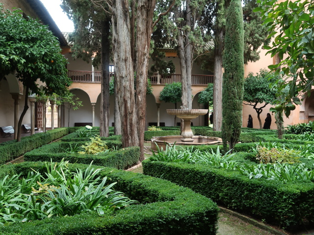 Palacio Nazaríes in der Alhambra in Granada (19. Nov.)