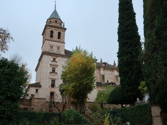 Santa Mar&iacute;a in der Alhambra in Granada (19. Nov.)