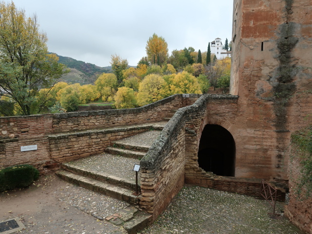 Torre de los Picos in der Alhambra in Granada (19. Nov.)