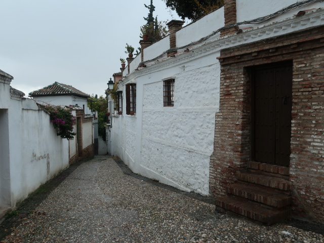 Calle Careillos San Agustín in Granada (19. Nov.)