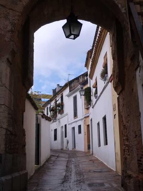 Calle Portillo in C&oacute;rdoba (20. Nov.)