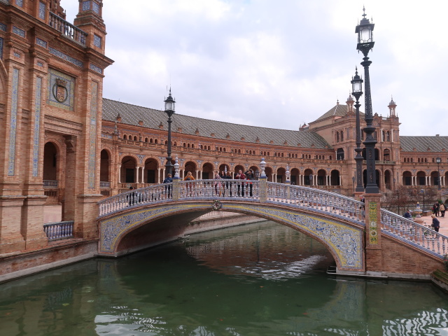 Plaza de Espana in Sevilla (21. Nov.)