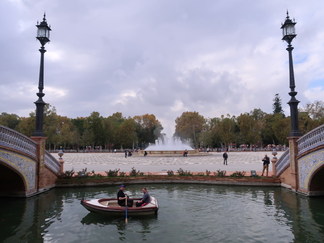 Plaza de Espana in Sevilla (21. Nov.)