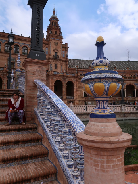 Plaza de Espana in Sevilla (21. Nov.)