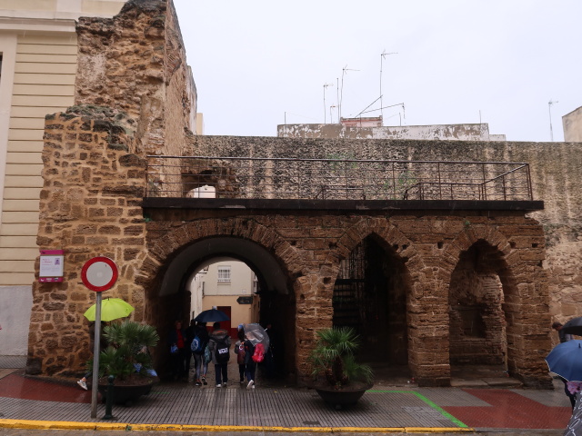 Arco de los Blanco in C&aacute;diz (22. Nov.)
