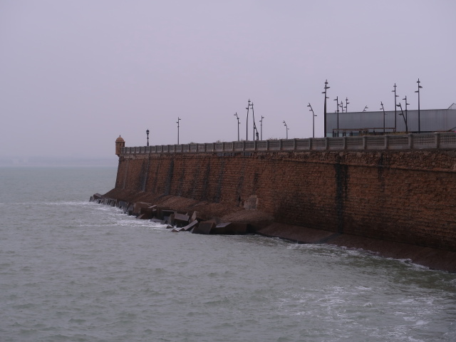 Castillo de Santa Catalina in C&aacute;diz (22. Nov.)