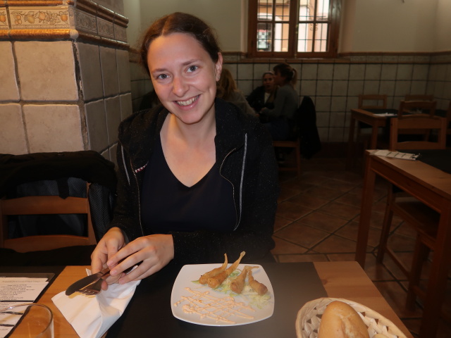 Sabine im S&eacute;ptima Malta in C&aacute;diz (22. Nov.)