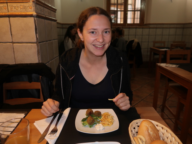 Sabine im S&eacute;ptima Malta in C&aacute;diz (22. Nov.)