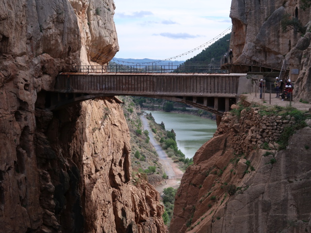 Caminito del Rey: Kanalbr&uuml;cke (23. Nov.)