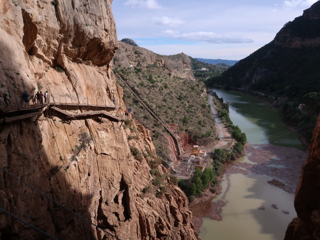 Caminito del Rey: Wasserkraftwerk (23. Nov.)