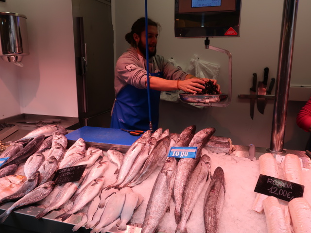 Mercado Central de Atarazanas in M&aacute;laga (24. Nov.)