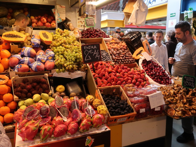 Mercado Central de Atarazanas in M&aacute;laga (24. Nov.)