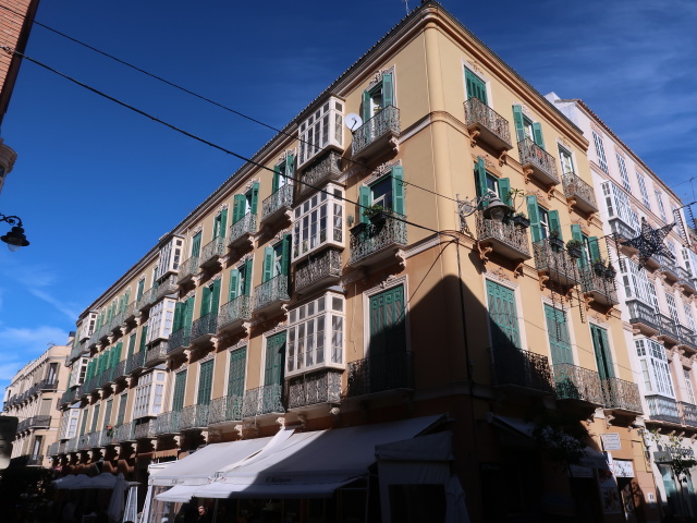 Calle Ol&oacute;zaga in M&aacute;laga (24. Nov.)