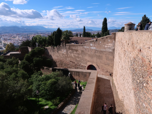 Castillo de Gibralfaro in M&aacute;laga (24. Nov.)