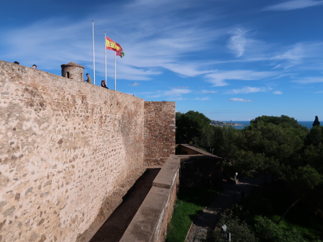 Castillo de Gibralfaro in Málaga (24. Nov.)