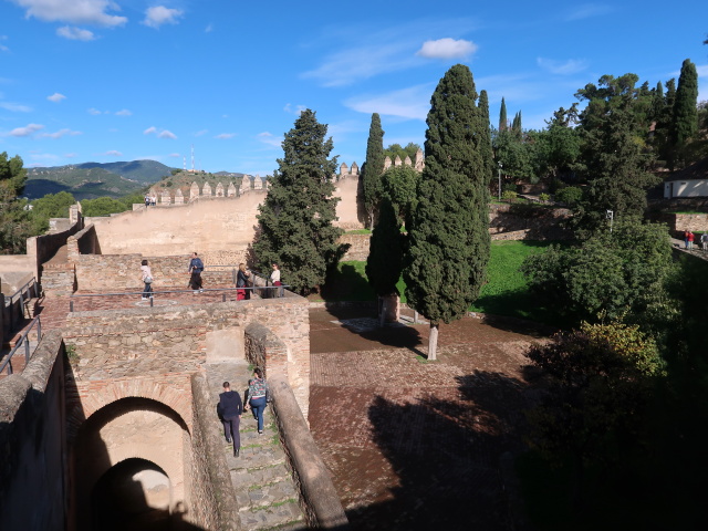 Castillo de Gibralfaro in M&aacute;laga (24. Nov.)
