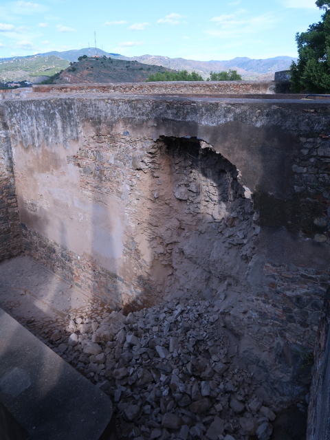 Castillo de Gibralfaro in M&aacute;laga (24. Nov.)