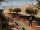 Sabine in der Alcazaba de Almería (18. Nov.)