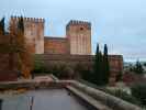 Alcazaba in der Alhambra in Granada (19. Nov.)