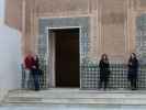 Ich und Sabine im Palacio Nazaríes in der Alhambra in Granada (19. Nov.)