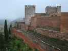 Alcazaba in der Alhambra in Granada (19. Nov.)